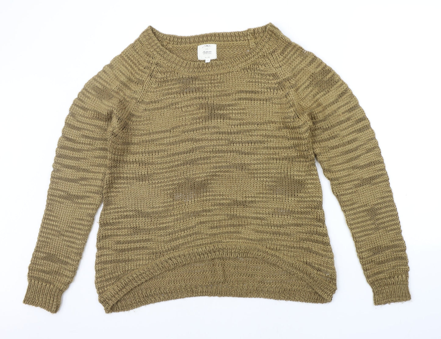 Womens UK Size 14 New Look Beige Pullover Jumper
