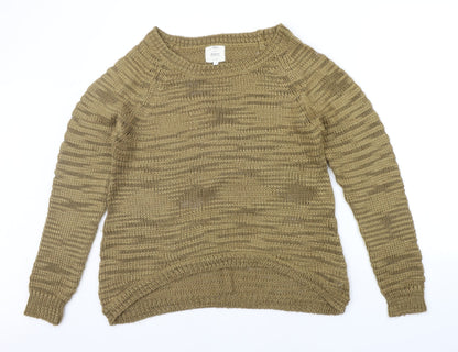 Womens UK Size 14 New Look Beige Pullover Jumper