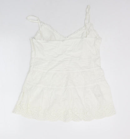 New Look Womens White   Basic Blouse Size 16