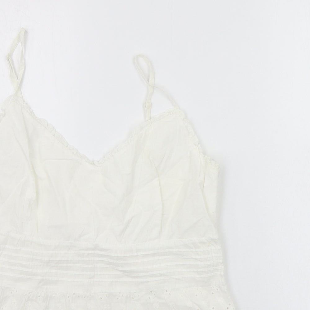 New Look Womens White   Basic Blouse Size 16