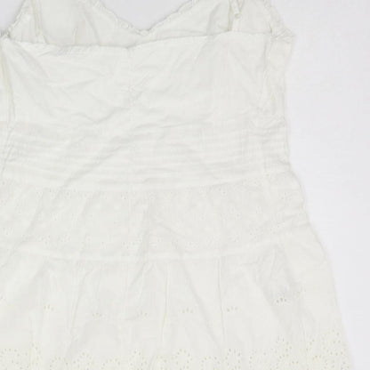 New Look Womens White   Basic Blouse Size 16