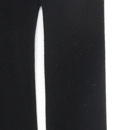 Womens UK Size M Preworn  Jegging Black Leggings