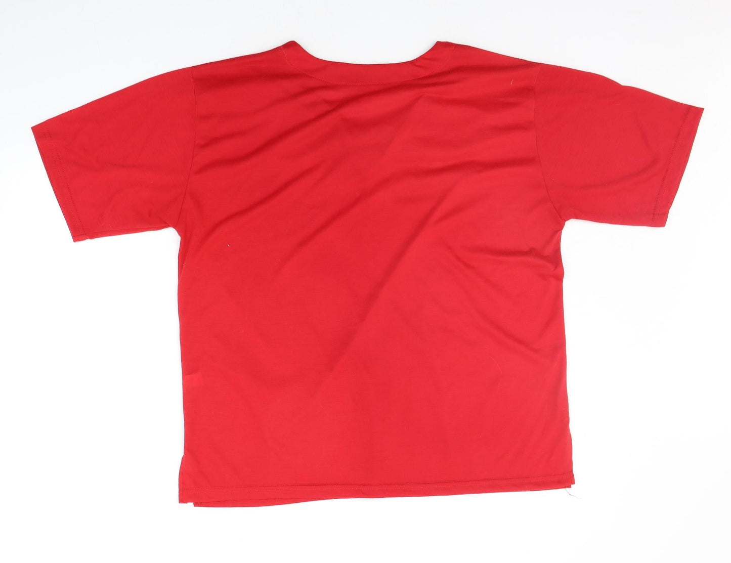 Romantic Womens Red   Basic T-Shirt Size XL