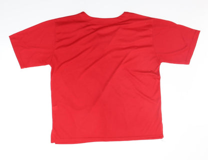 Romantic Womens Red   Basic T-Shirt Size XL