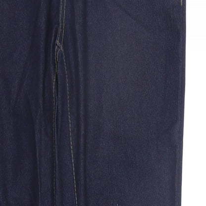 Denim & Co. Womens Blue   Jegging Jeans Size 12 L26 in