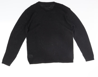 Cheap Monday Womens Black   Pullover Jumper Size S