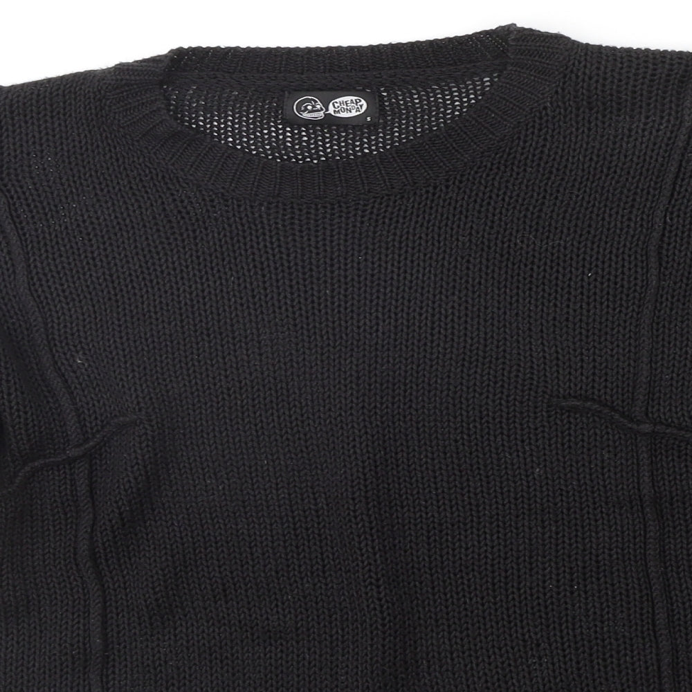 Cheap Monday Womens Black   Pullover Jumper Size S