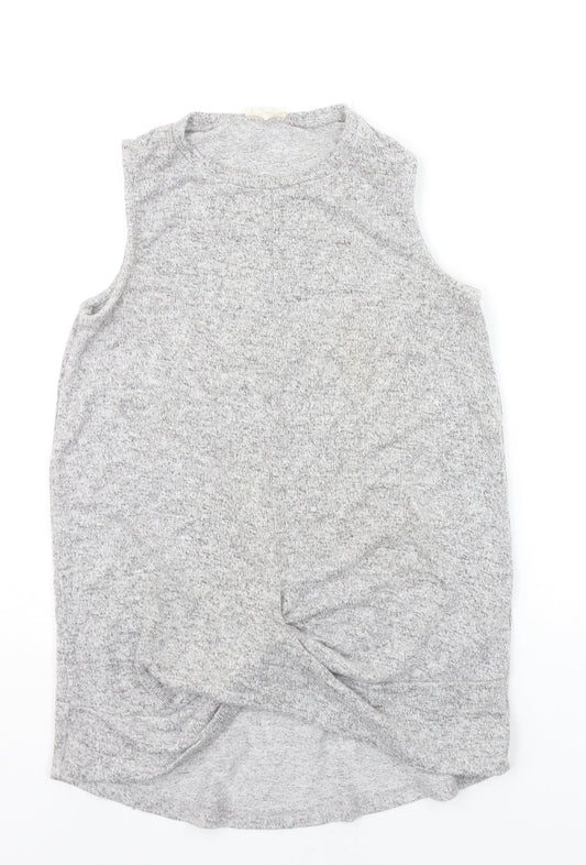 Womens UK Size 6 River Island Grey Pullover Jumper