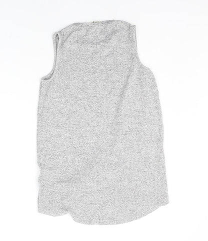 Womens UK Size 6 River Island Grey Pullover Jumper