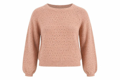 Front view of Dreamers women’s orange jumper, size XS