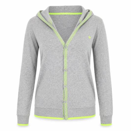 Womens UK Size S Blue Inc Grey Cardigan Jumper