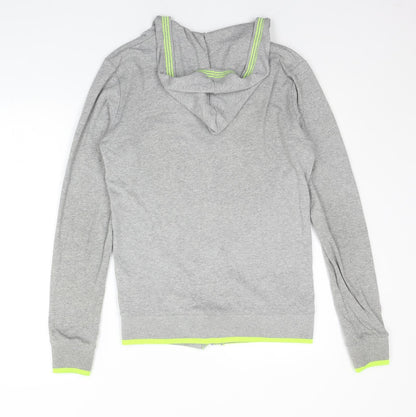 Womens UK Size S Blue Inc Grey Cardigan Jumper