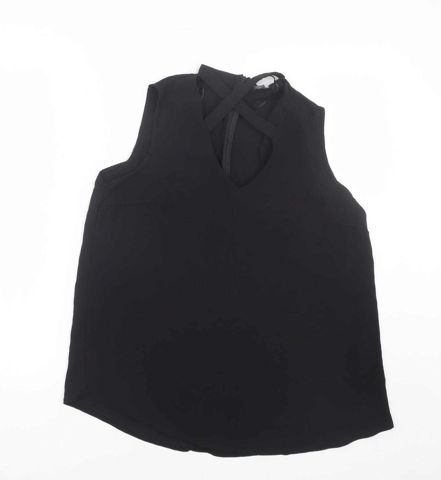 Womens UK Size 14 Select Black Basic Blouse