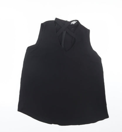Womens UK Size 14 Select Black Basic Blouse