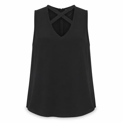 Womens UK Size 14 Select Black Basic Blouse