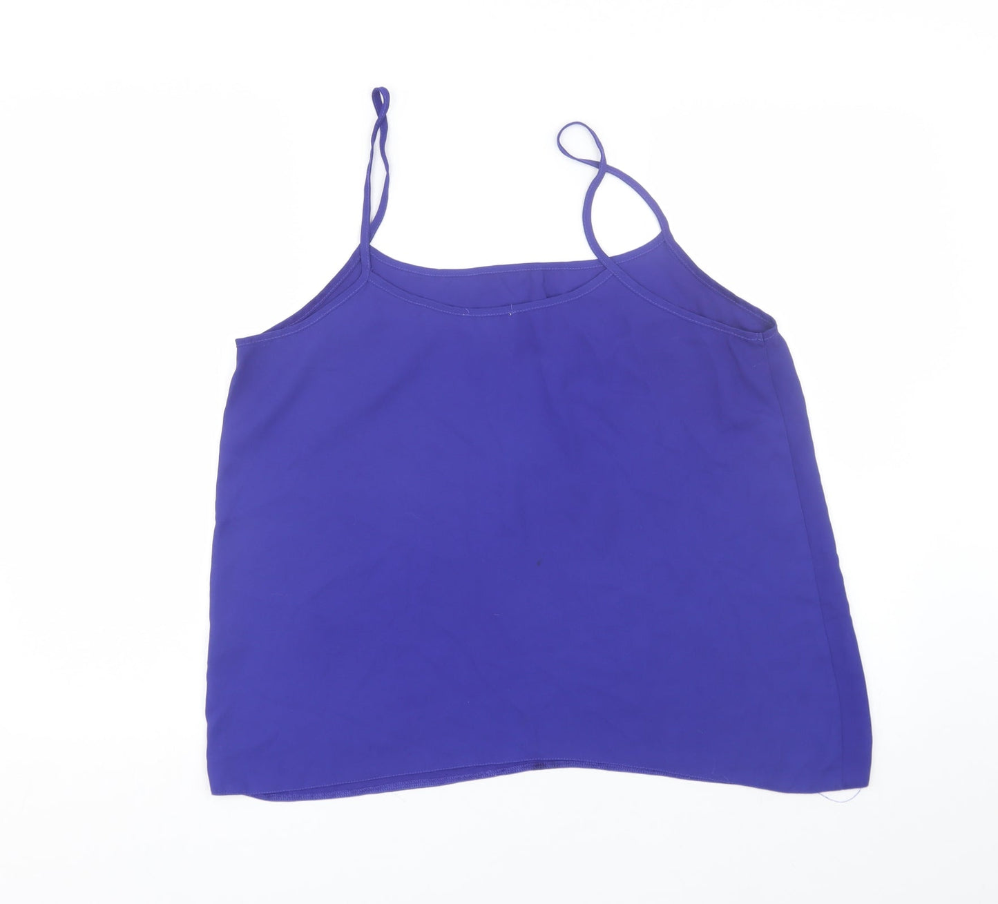 Papaya Womens Blue   Basic Tank Size 16