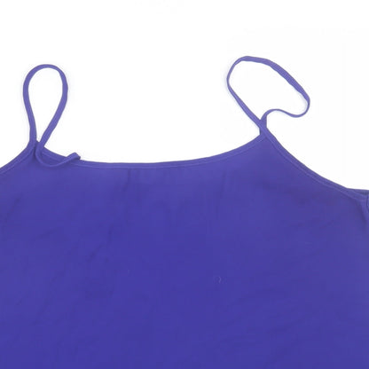 Papaya Womens Blue   Basic Tank Size 16