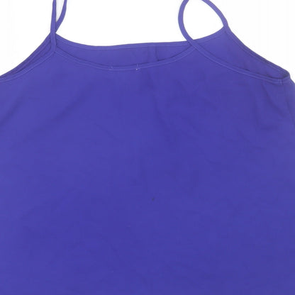 Papaya Womens Blue   Basic Tank Size 16