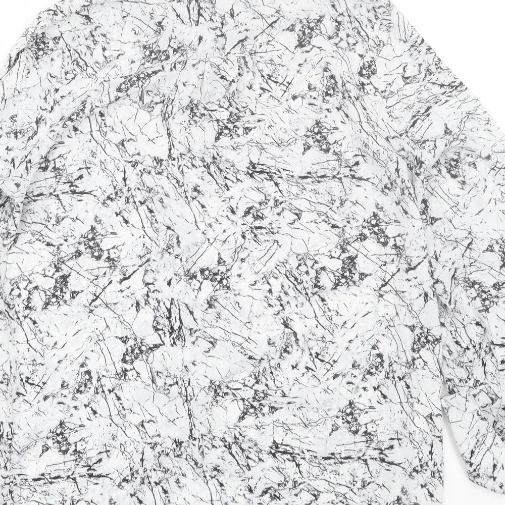 Primark Womens White   Basic Button-Up Size 10