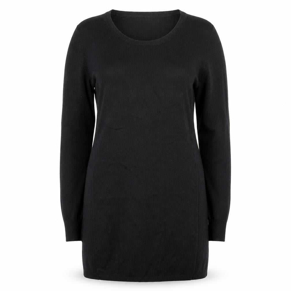 Womens UK Size 10 F&F Black Pullover Jumper