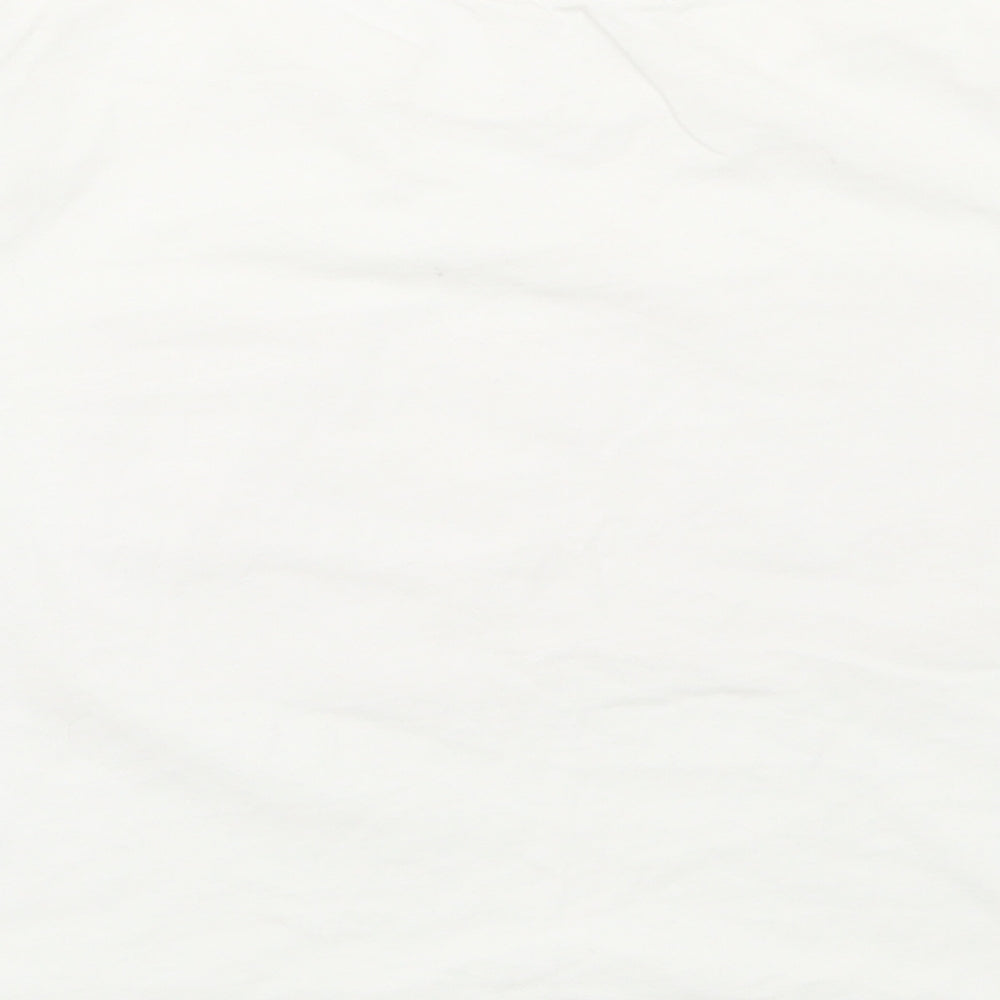 Matalan Girls White   Basic T-Shirt Size 11 Years