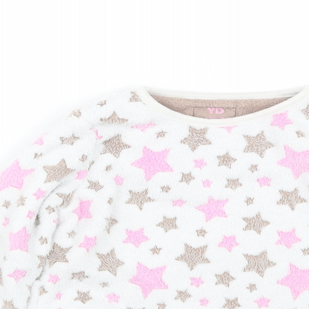 Young Dimension Girls Multicoloured Polka Dot  Top Pyjama Top Size 7-8 Years