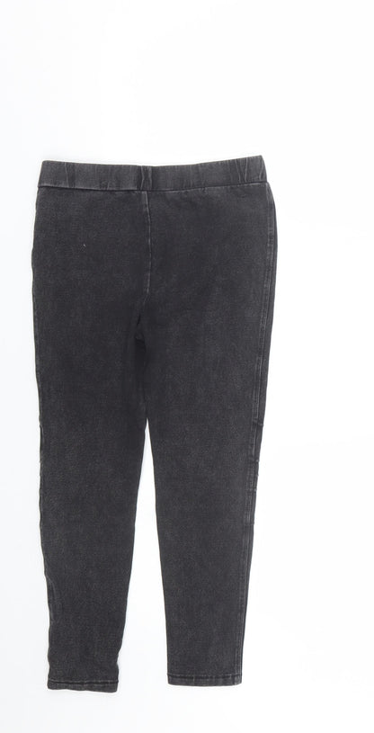 NEXT Girls Black  Denim Jegging Jeans Size 9 Months