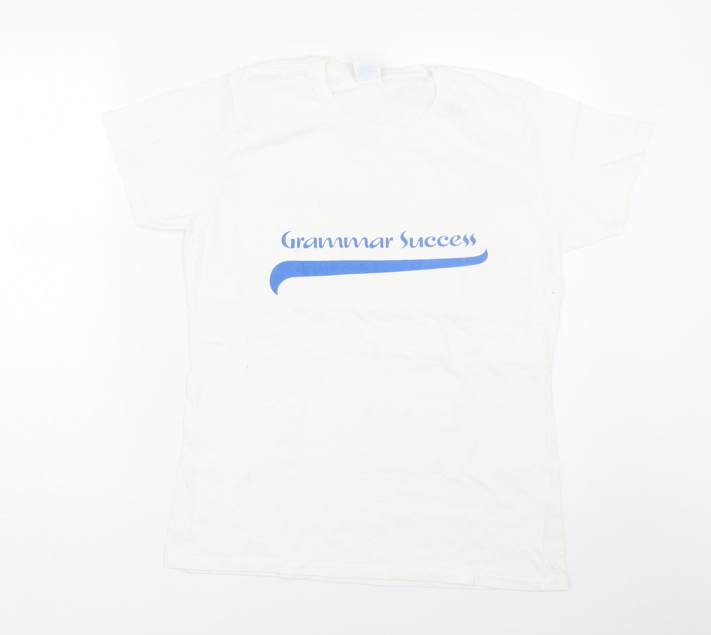 Russell Athletic Girls White   Basic T-Shirt Size 11-12 Years