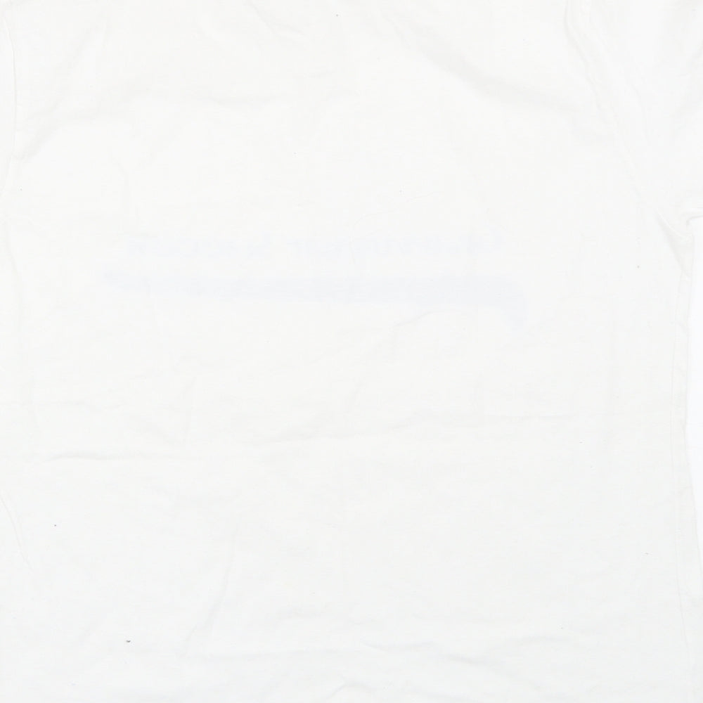 Russell Athletic Girls White   Basic T-Shirt Size 11-12 Years