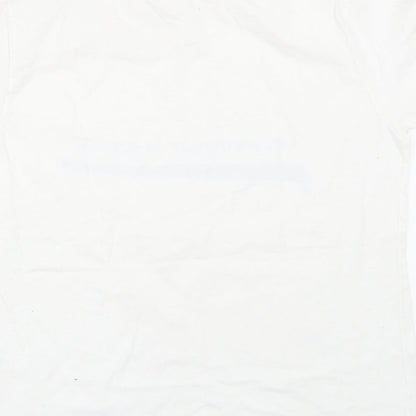 Russell Athletic Girls White   Basic T-Shirt Size 11-12 Years