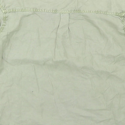 RIG utiliy Womens Green   Basic Blouse Size S