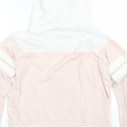 Womens UK Size S FOREVER 21 Pink Pullover Hoodie