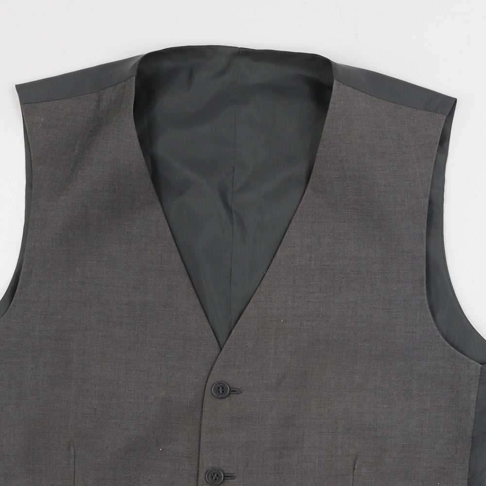 Mens UK Size 38 Burton Regular Grey Suit Jacket