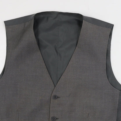 Mens UK Size 38 Burton Regular Grey Suit Jacket