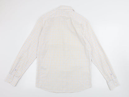 Mens UK Size S Gap White  Button-Up Long Sleeve Casual Shirt