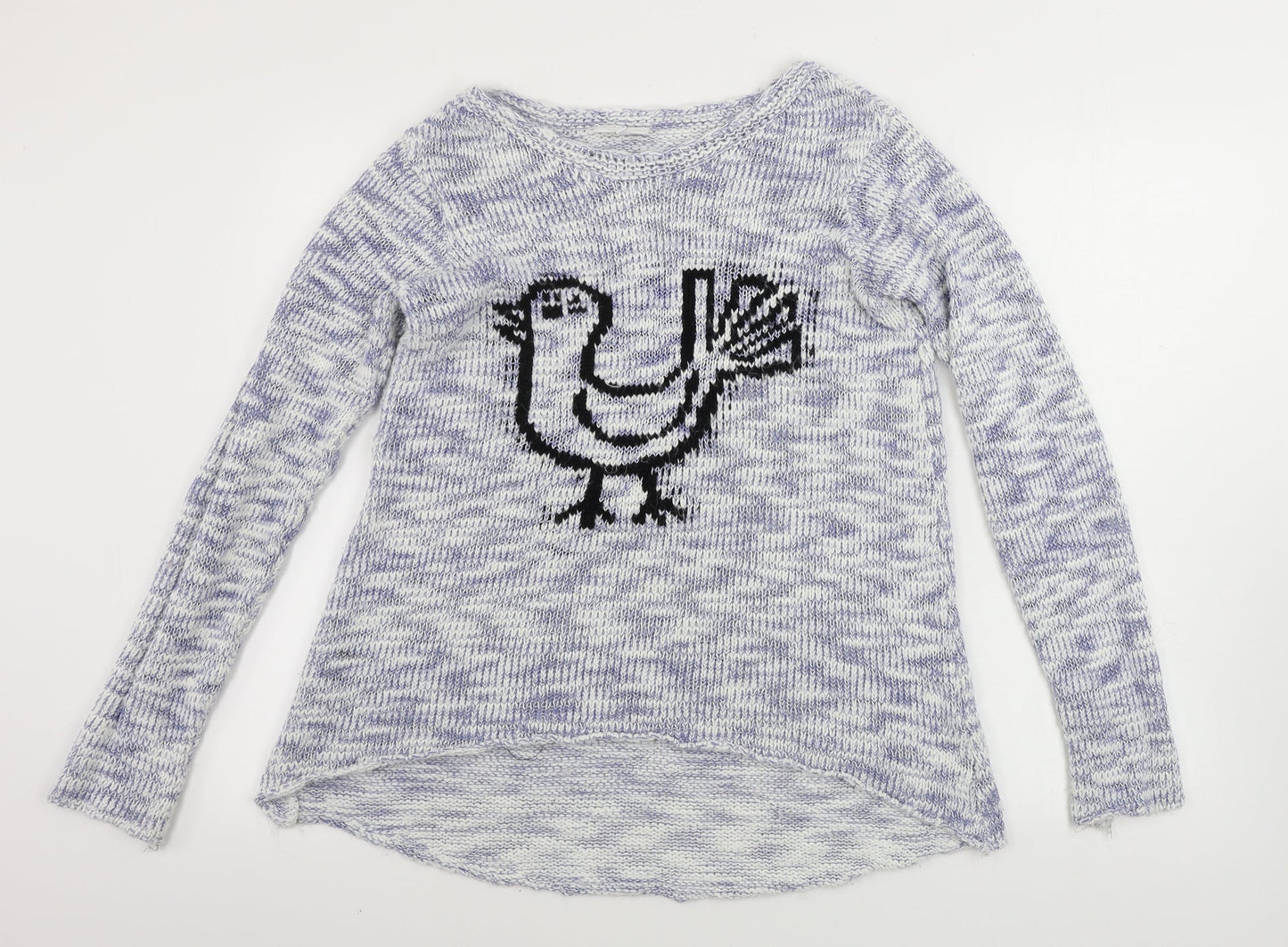 Womens UK Size 10 New Look White Pullover Jumper