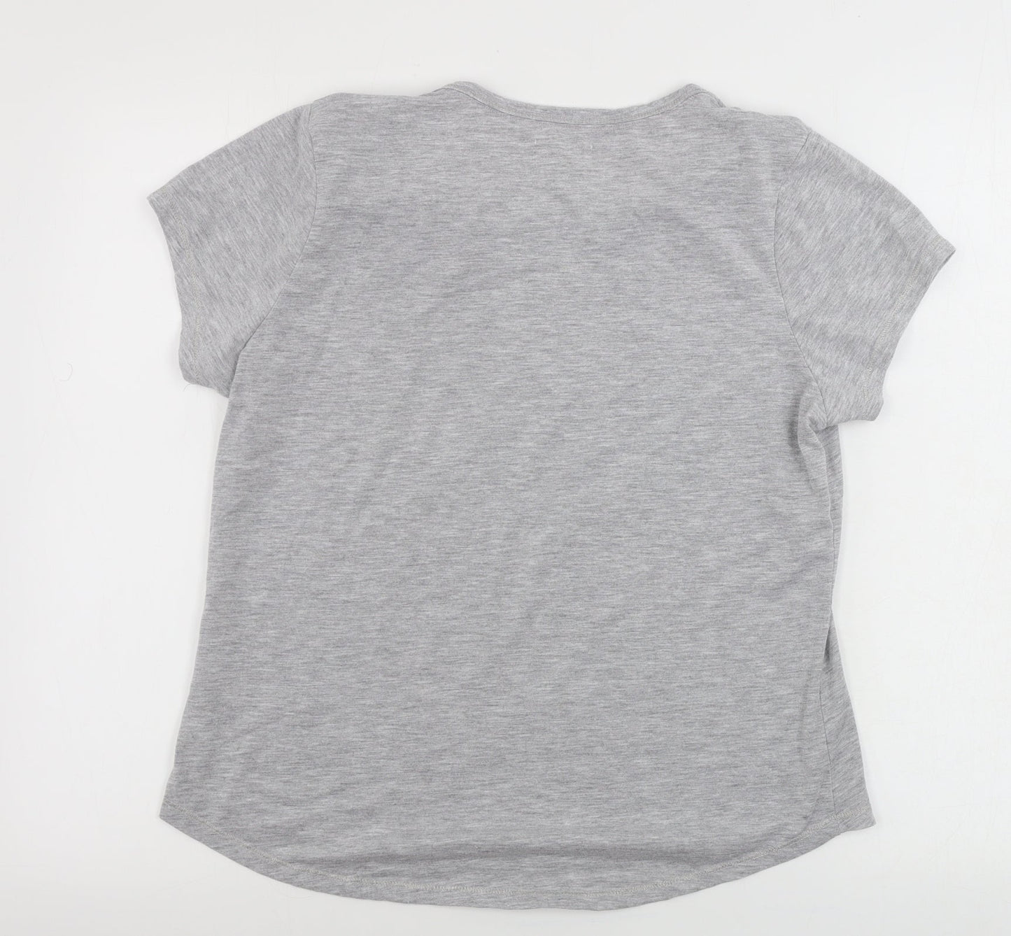 Matalan  Womens Grey   Basic T-Shirt Size 12