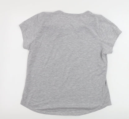 Matalan  Womens Grey   Basic T-Shirt Size 12