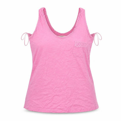Womens UK Size 12 Matalan Pink Basic Tank