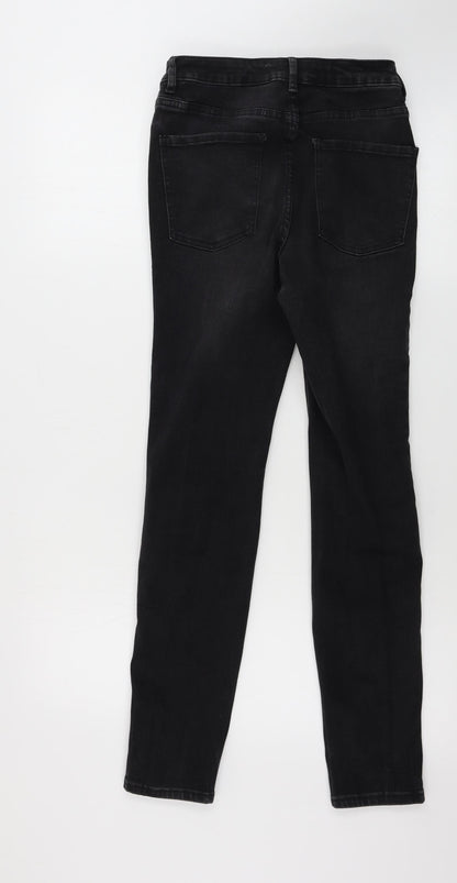 NEXT  Womens Grey   Skinny Jeans Size 8 L26 in