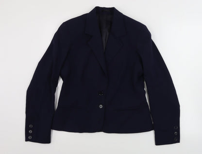 Womens UK Size 10 preworn Regular Blue Blazer