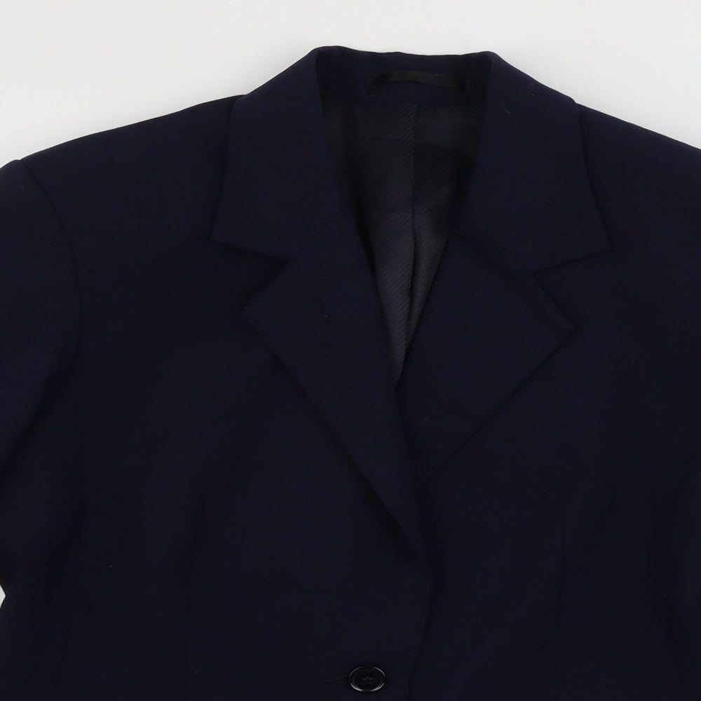 Womens UK Size 10 preworn Regular Blue Blazer