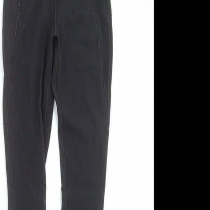 DECATHLON Womens Black   Compression Leggings Size XS L29 in