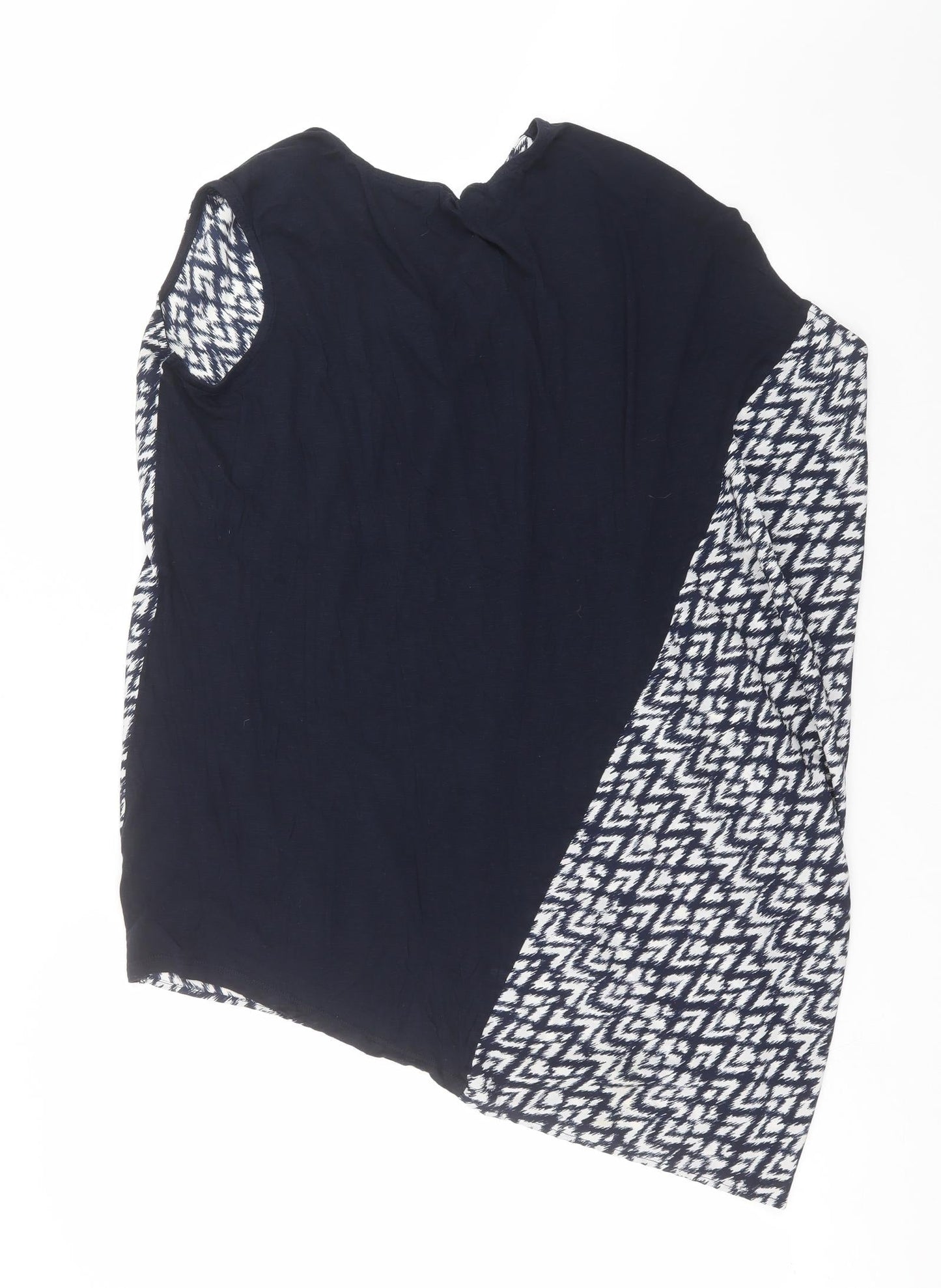 Womens UK Size 12 TU Blue Basic Blouse