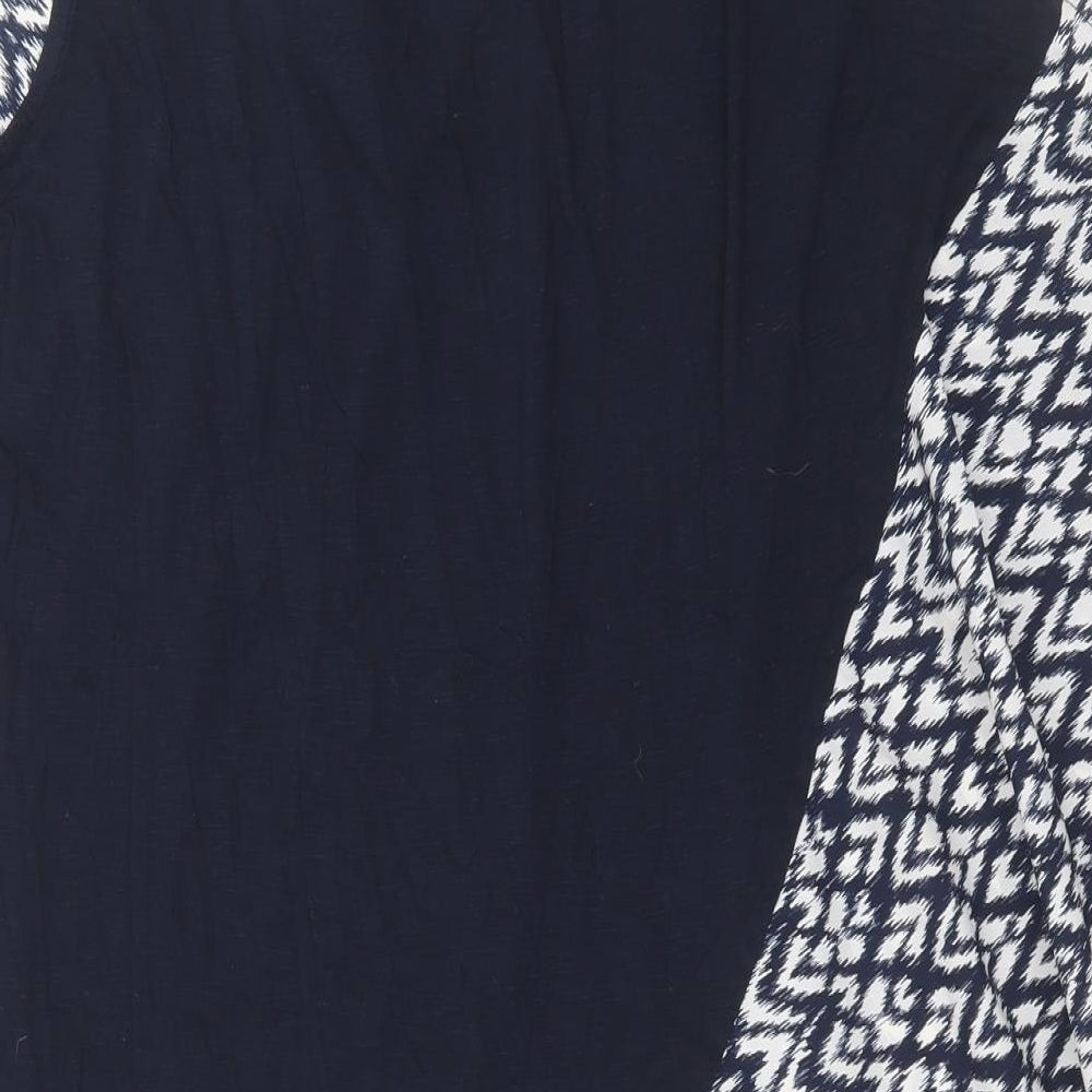 Womens UK Size 12 TU Blue Basic Blouse