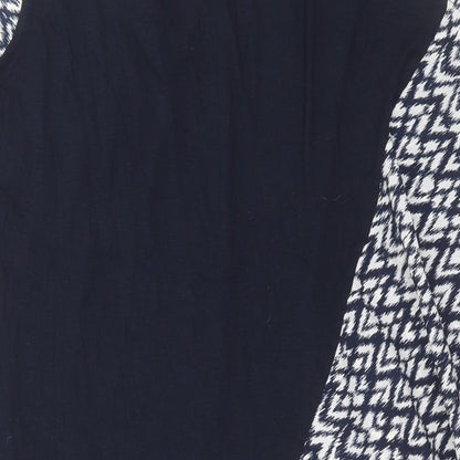 Womens UK Size 12 TU Blue Basic Blouse