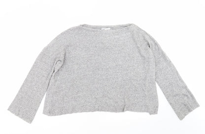 Womens UK Size S Zara Grey Pullover Jumper