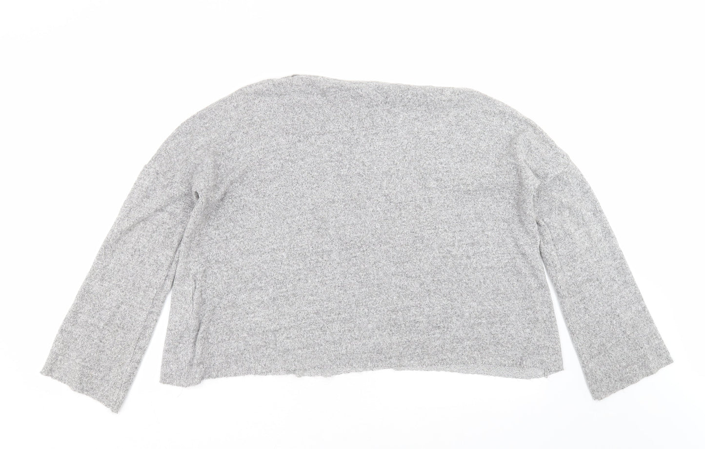 Womens UK Size S Zara Grey Pullover Jumper