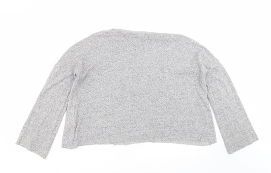 Womens UK Size S Zara Grey Pullover Jumper