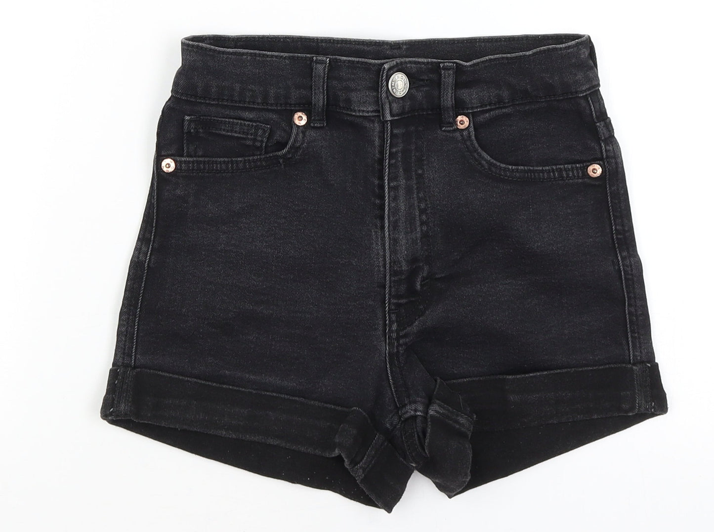 Monki Womens Black   Hot Pants Shorts Size 6
